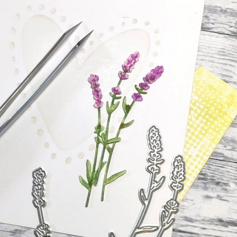 Lavender Metal Cutting Dies 2024